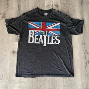 The Beatles Retro Style T-Shirt - unisex - gray
